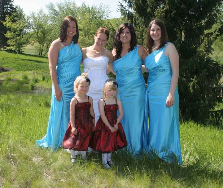 I have started going through my wedding photos.