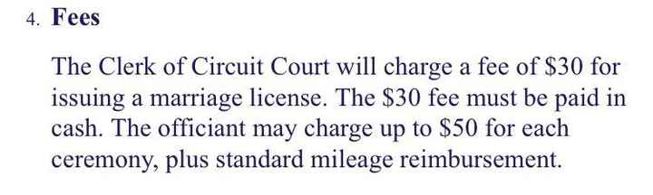 Officiant Cost?