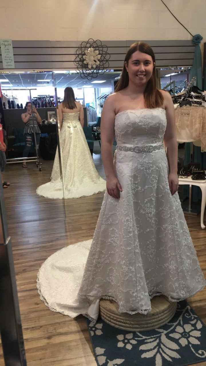 Picked up my dress today!! 10 days to go! - 1