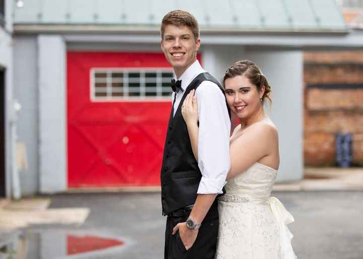 One of my favorite shots of us!