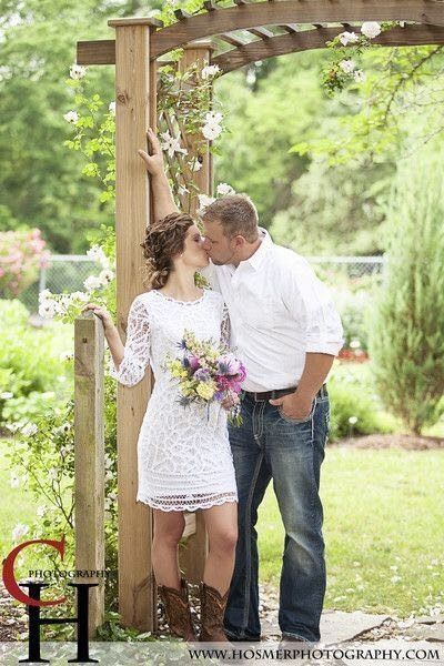 Beachy,bbq,vollyball,beer pong bags and groom in jeans type wedding dress?