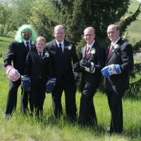 I have started going through my wedding photos.