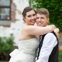 We weren't posed for this -- she just shouted "don't move!"