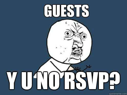 9 days until the RSVP deadline