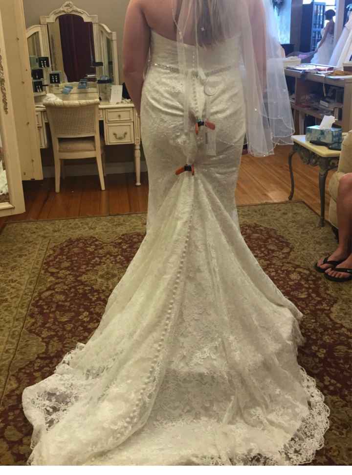 What’s your favorite detail of your dress? - 2