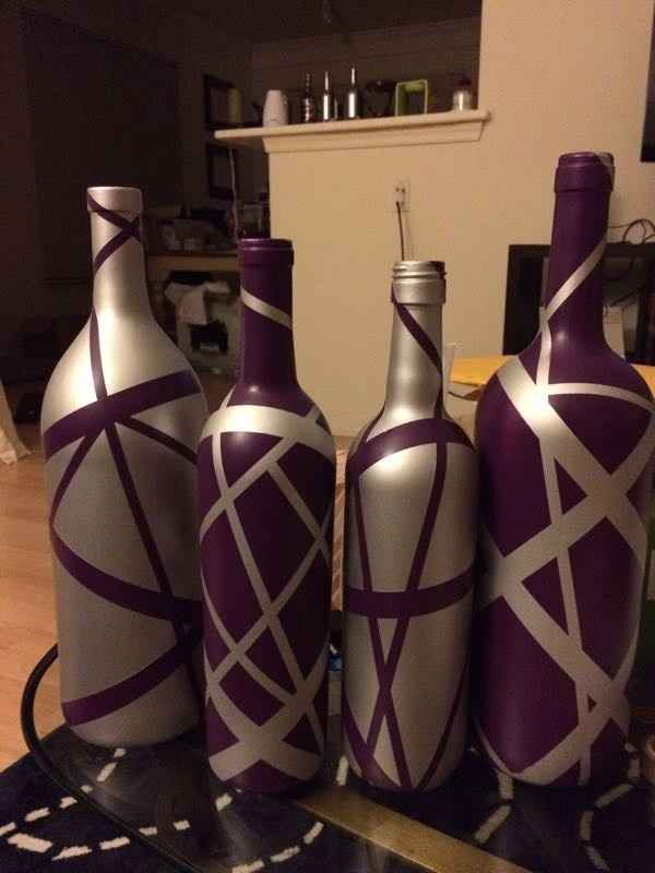 Tip for Spraypainting Bottles