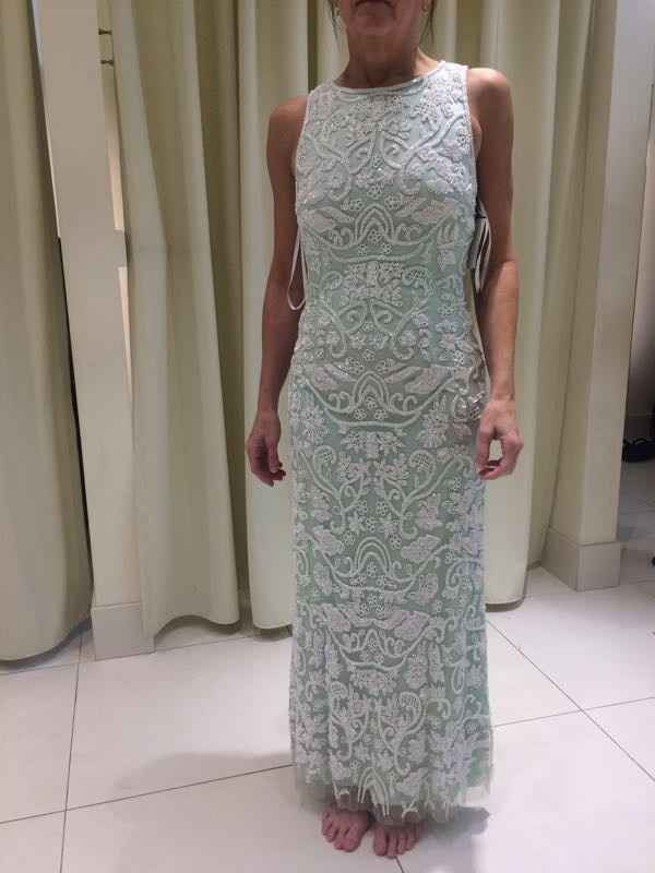 MOB Dress- too white?