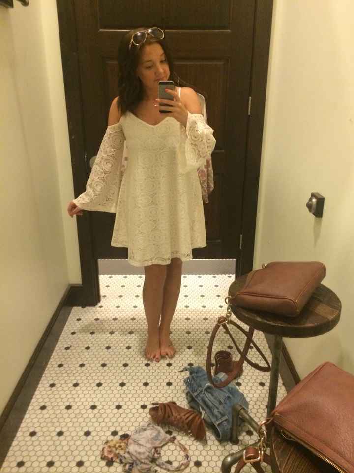 UPDATE help me pick- Bridal Shower dress