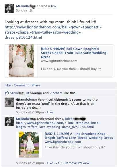 Facebook Prank - Dress