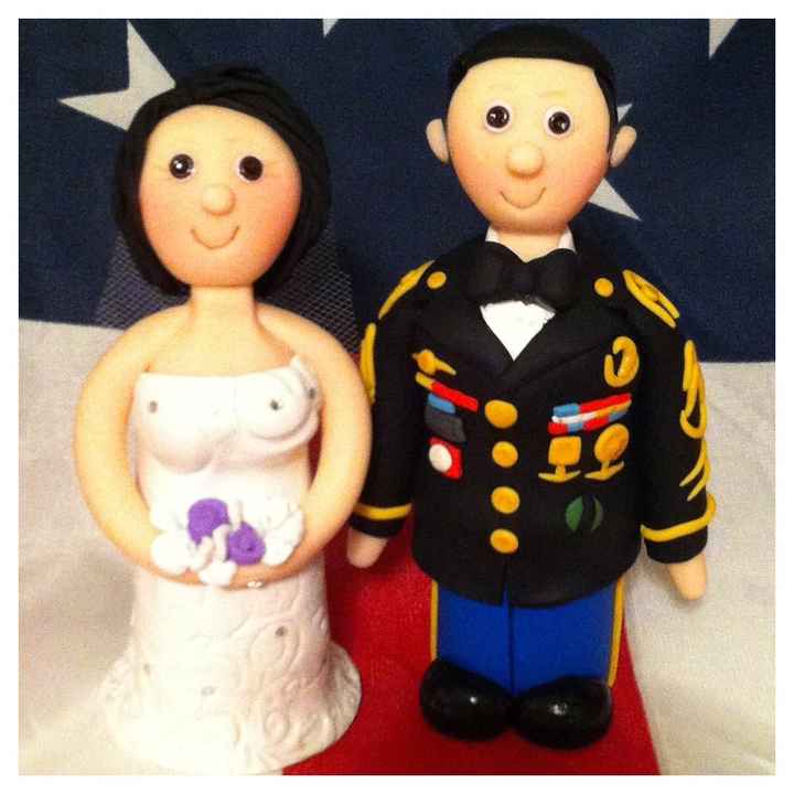 My cake topper is in...PIC!