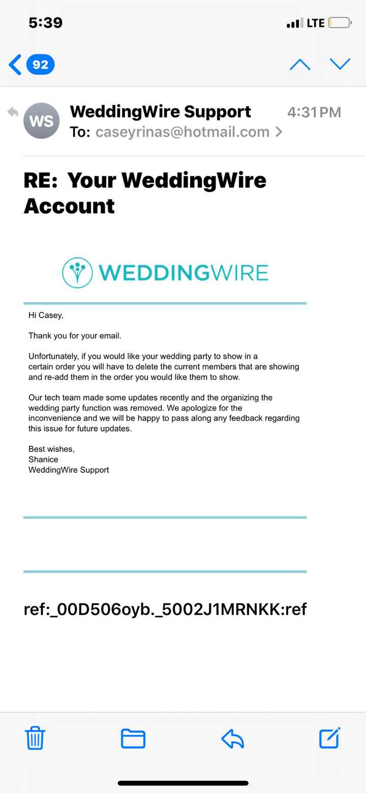 Weddingwire Website Help - 1