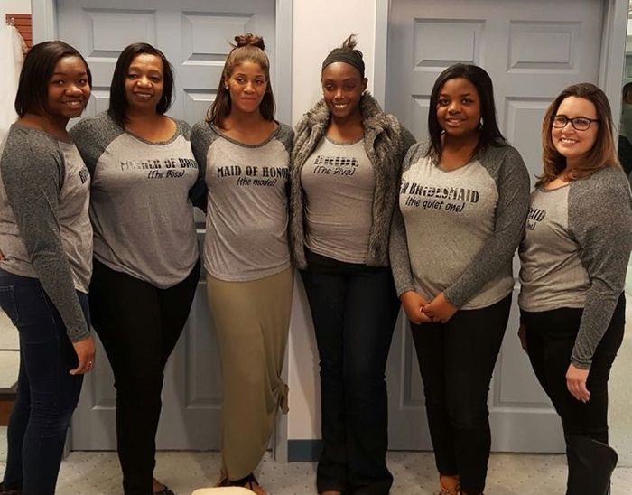 Bridesmaids T-shirts