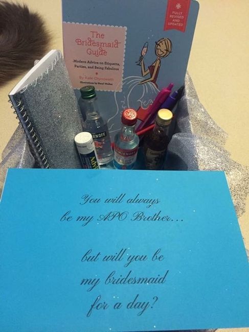 Will you be my bridesmaid?