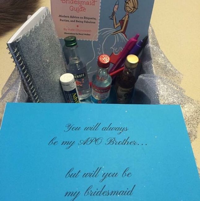 Bridesmaid proposals