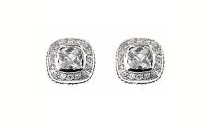 Faux Diamond earrings??