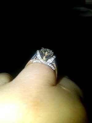 Let me see your ring! WITH the band(s)!