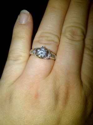 Let me see your ring! WITH the band(s)!