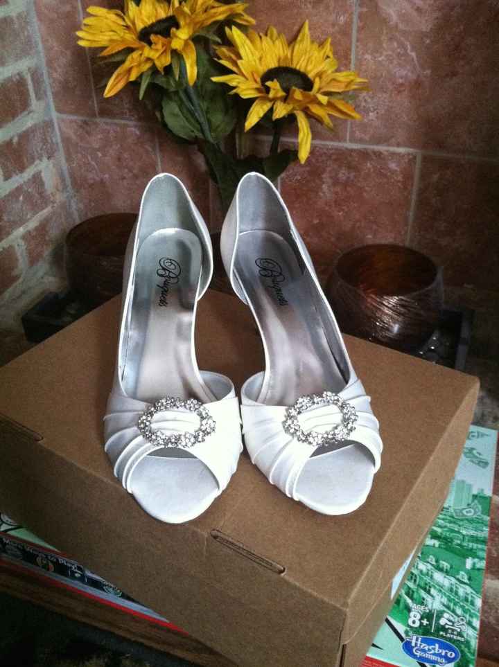 Let me see your wedding shoes