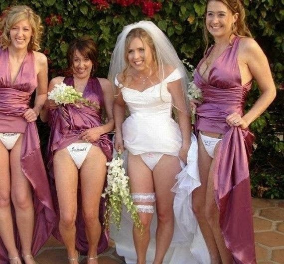 Google "funny wedding pic" or "horrible wedding pic" and post your favorite that popped up!