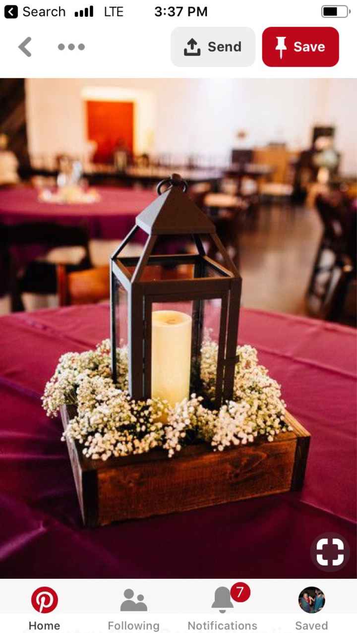 Rustic Wedding Reception Decor and Vendors - 2