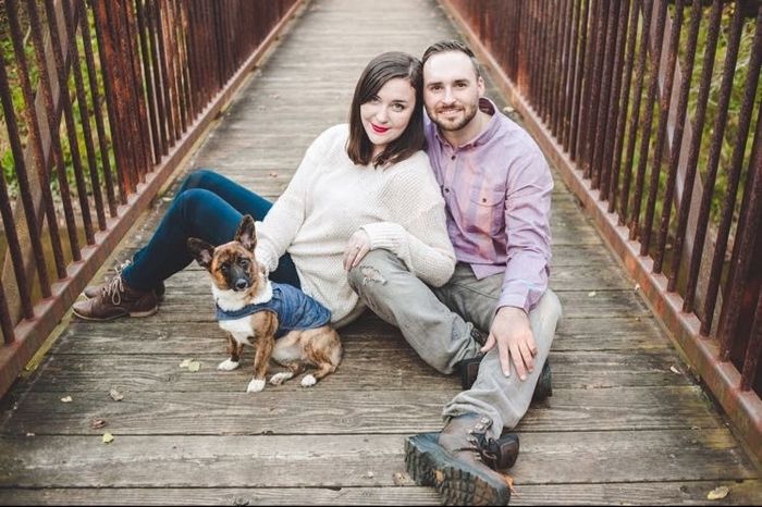 E pics with dog...terrible idea?