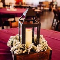 Rustic Wedding Reception Decor and Vendors - 2