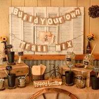 Rustic Wedding Reception Decor and Vendors - 5