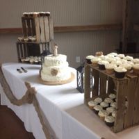 Rustic Wedding Reception Decor and Vendors - 6