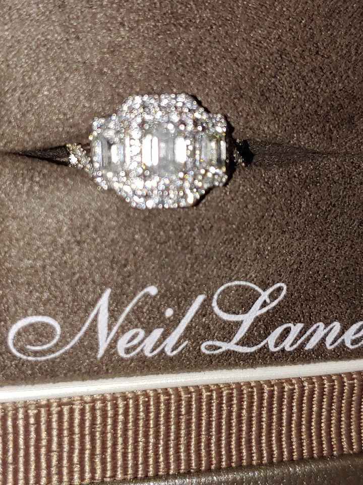 Is it ok to ask you for how many  ct’s is your engagement ring? And for the price and brand? - 1