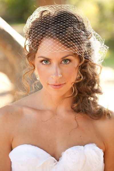 Bridal Style - Naturally Curly Hair