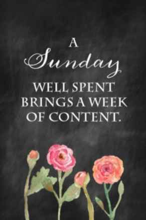 Sunday Funday!