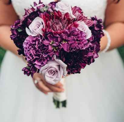 What did you/will you do with your bouquet? (Or just show it off!!)