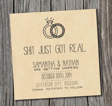 Just for Fun.. Wacky Wedding inspiration on Pinterest!