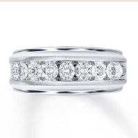 We show off our rings a lot, why not show off your grooms ring!