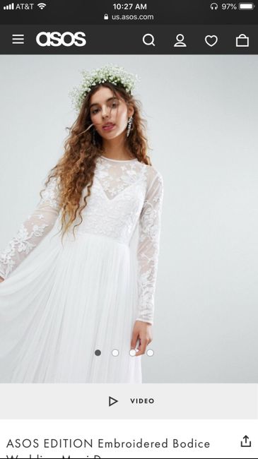 Buying a wedding dress online? 1
