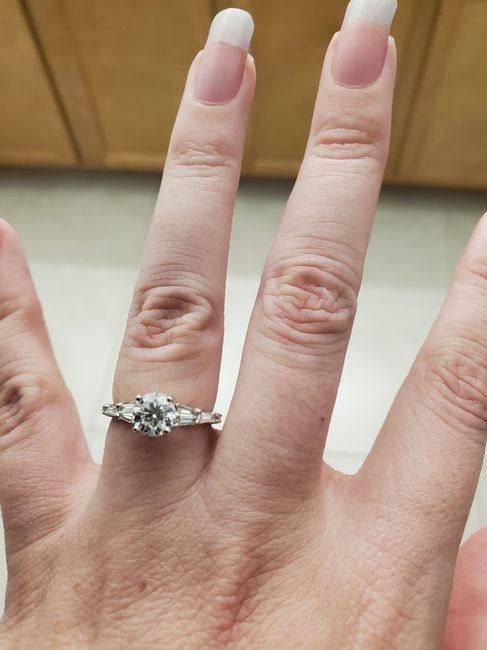 Did you pick your ring or were you completely surprised? 1