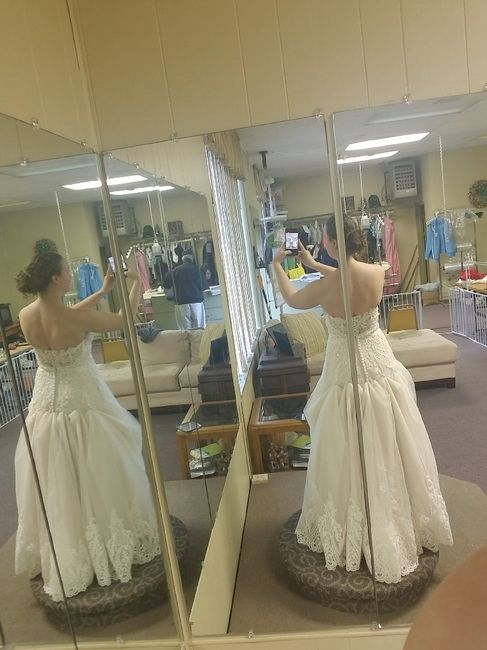 My last fitting for the dress! 2