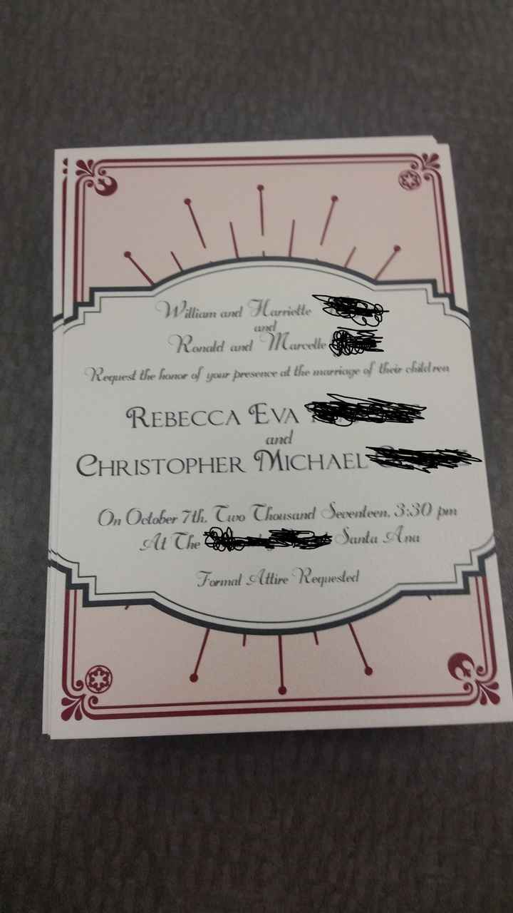 DIY Wedding Invitations
