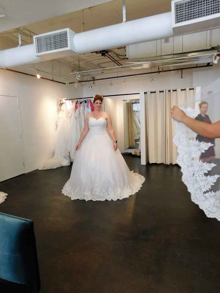 Size 14 wedding 2024 dress street size