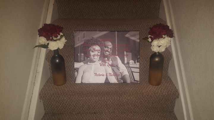 Welcome Sign Mock up