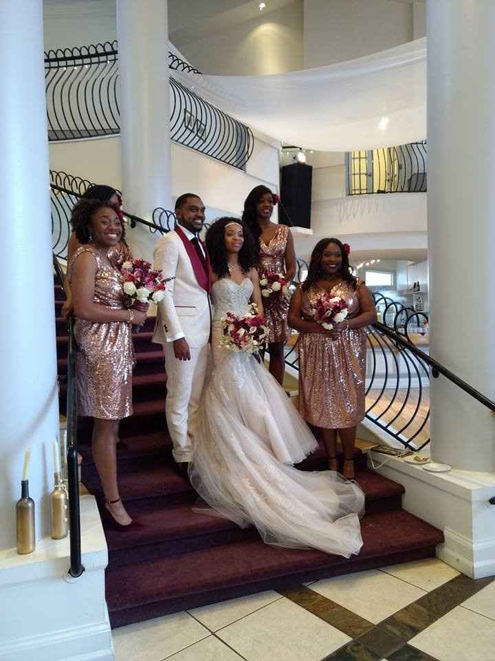 the girls after the ceremony