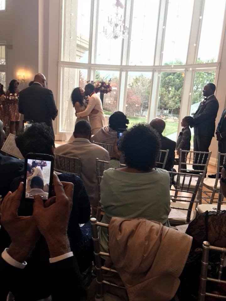 you may salute your bride!