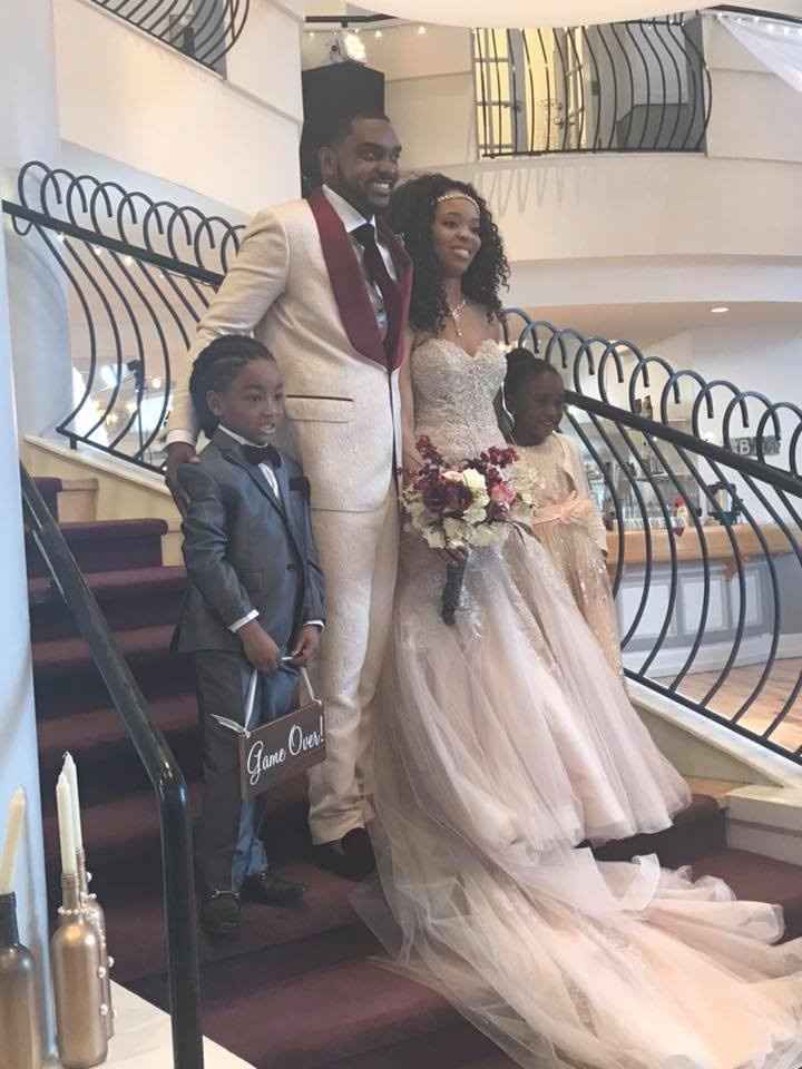 the flower girl and ring bearer