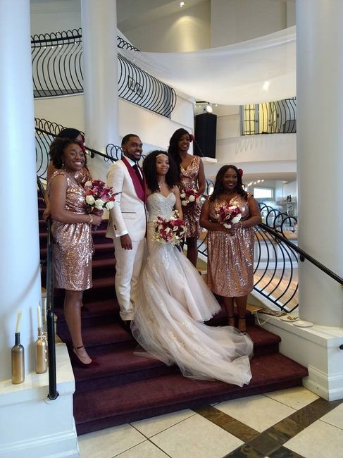 the girls after the ceremony