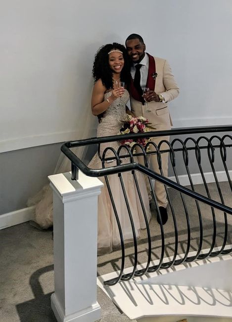 toasting after the ceremony