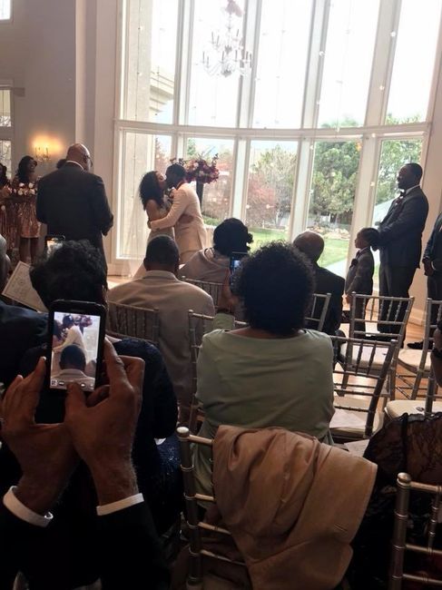 you may salute your bride!