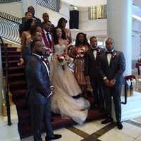 the whole wedding party