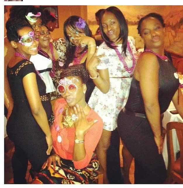 So my bachlorette party was Friday the 13th...(pics included)