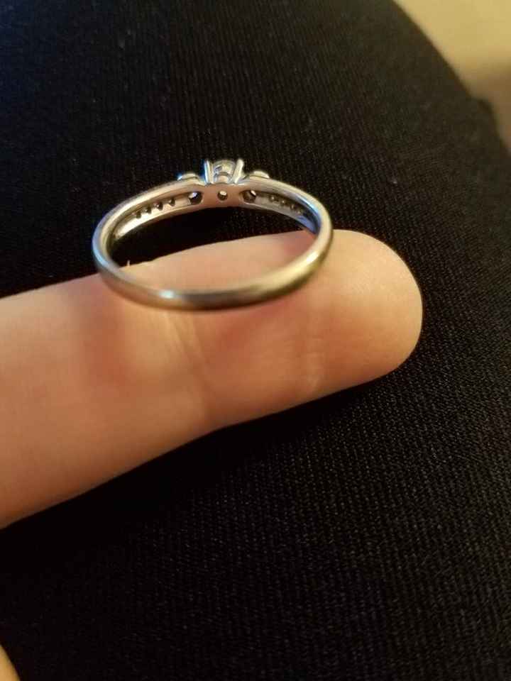 I'm getting a blister from my ring?!