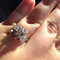 Show me yours!   I can't believe it but when I look at my wedding ring set, pic